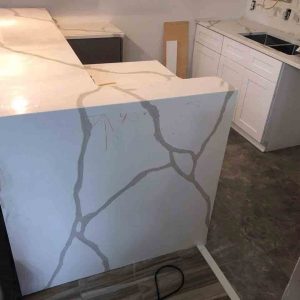 quartz kitchen countertop